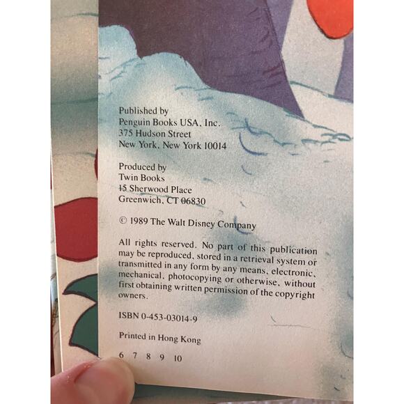 1989 Walt Disney Winnie the Pooh book, Vintage Disney Children’s Storybook - Picture 4 of 8